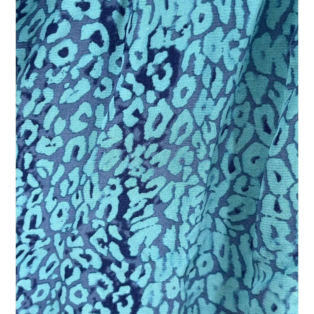 Rails dress Jasmine long sleeve animal print blue X-Small XS - Picture 6 of 11